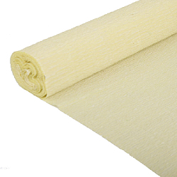 Бумага гофрированная лимонная  № 29 120 г 50х250см