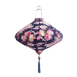 Вьетнамский фонарик 12" Лук т.синий 813