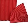 Веер-гармошка 180г/м 100 см, красный