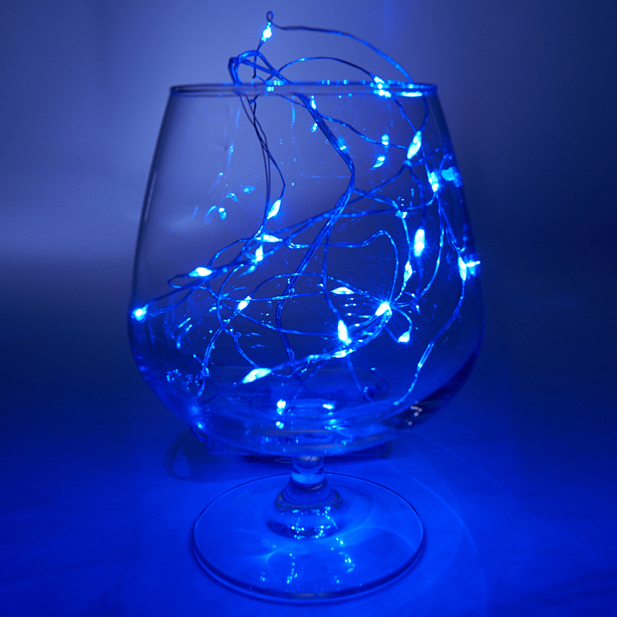 Роса-капельки синий